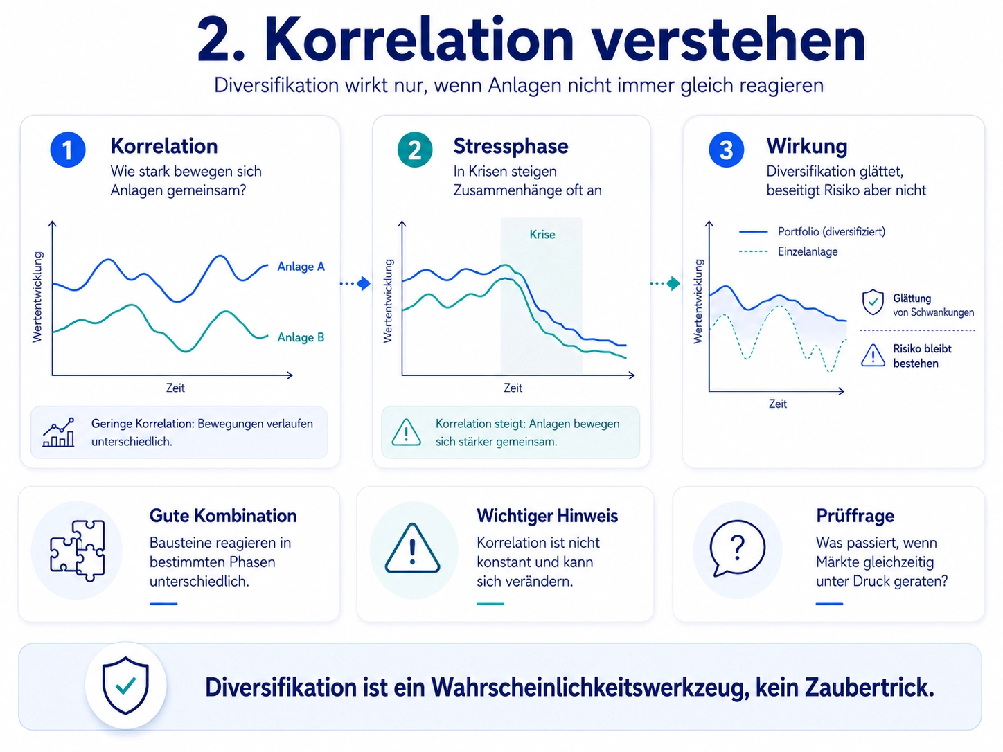 Verst&auml;ndnis von Korrelation